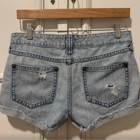 SOLD Free People Jean Shorts BUNDLE - Picture 3 of 7